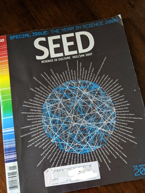 cover of SEED magazine
