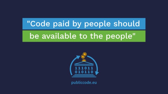 Code paid by the people should be available to the people