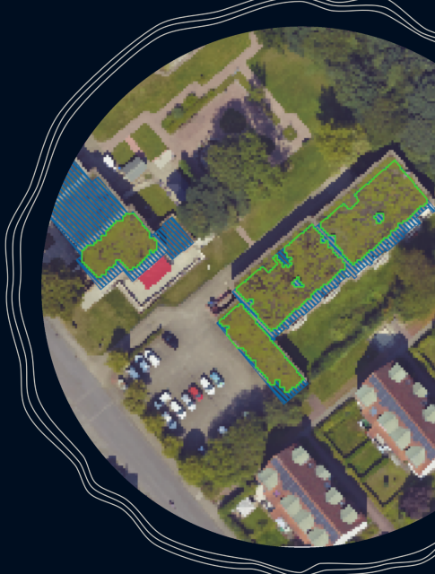 Automated green roof detection from aerial imagery