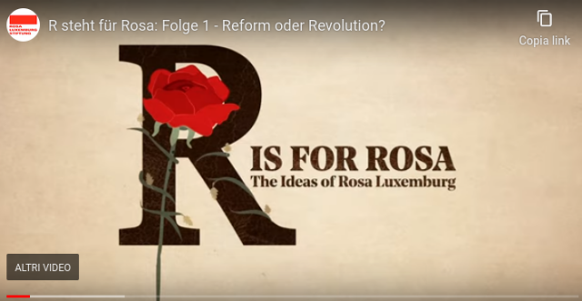 R IS FOR ROSA
Episode 1 Reform or revolution
The ideas of Rosa Luxemburg
