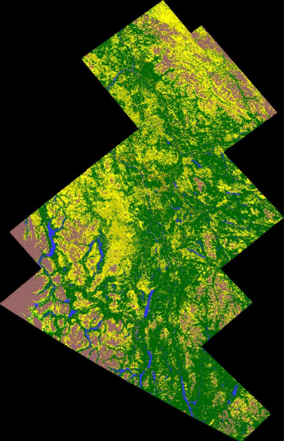 AAFC Annual Crop map of Yukon, 2022