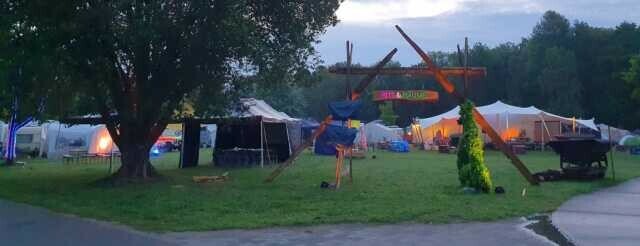 picture of Bit & Bäume village during CCCamp23