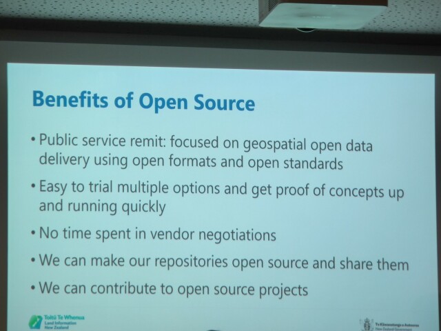 Benefits of open source.