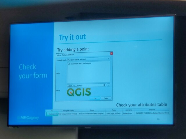 Make sure to check your form! Try adding a point and check your attribute table.