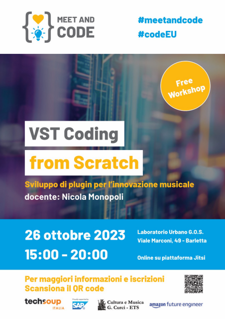 Workshop VST Coding from Scratch - docente: Nicola Monopoli