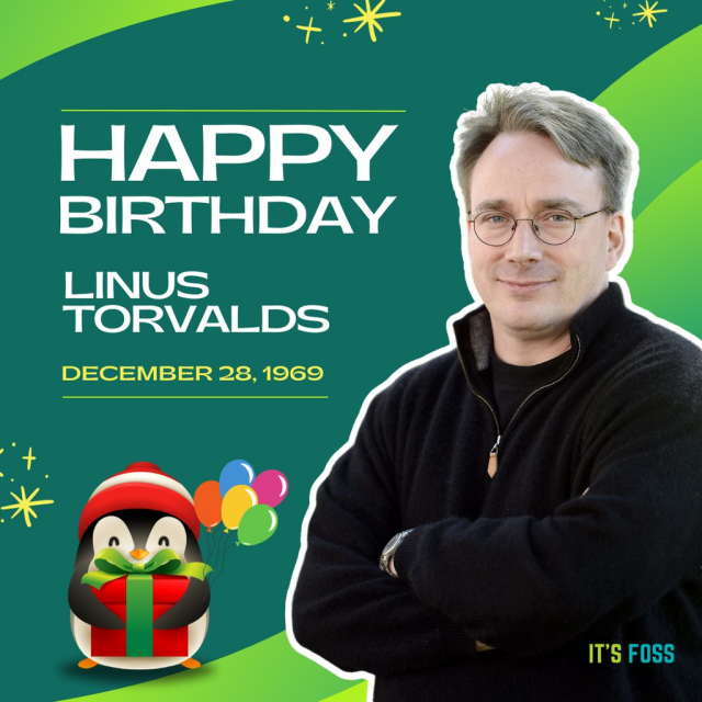 Compleanno di Linus Torvalds

28 Dicembre 1969
