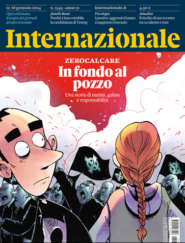 La copertina di Internazionale 
ZEROCALCARE
In fondo al pozzo, una storia di nazisti, galera e responsabilità
