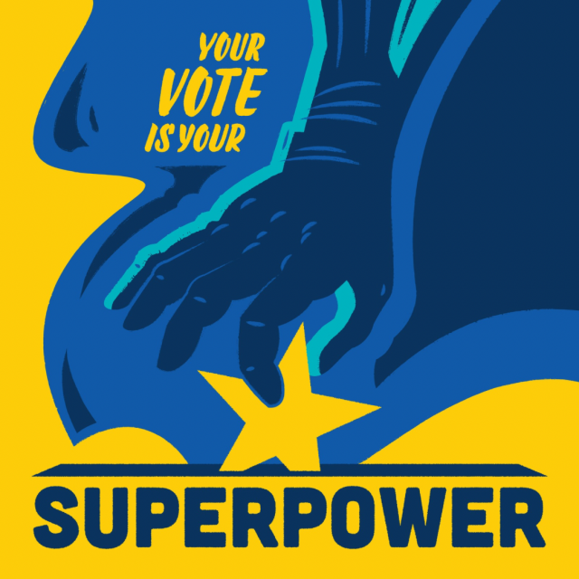 Il voto è il nostro superpotere.