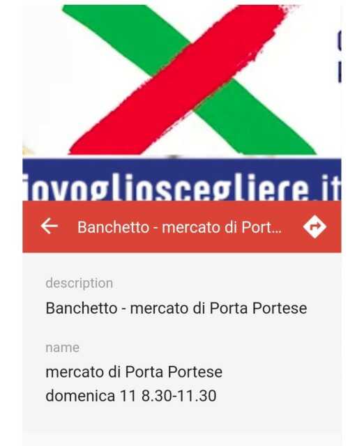 Banchetto Roma Porta Portese 8:30-11:30