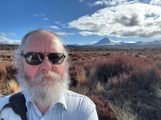 Mt Doom selfie