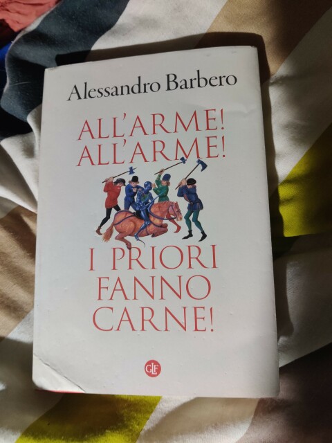 Copertina di All'arme! All'arme! I priori fanno carne! di Alessandro Barbero.