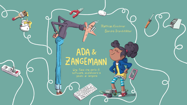 Cover of the book Ada & Zangemann in its Italian edition