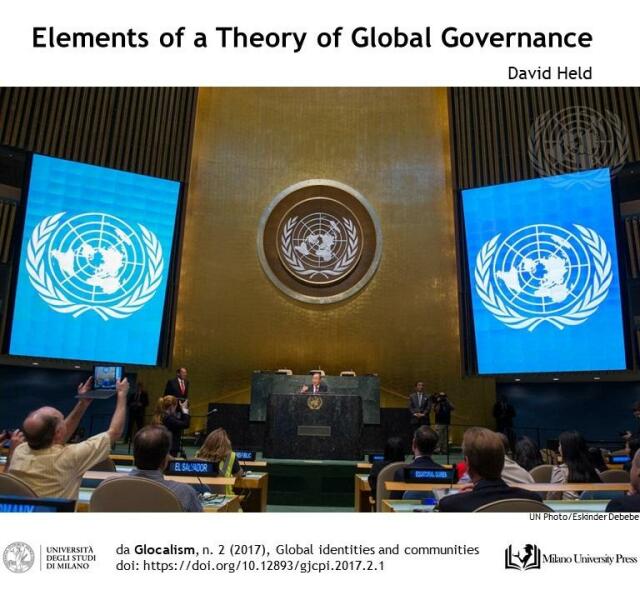 Elements of a Theory of Global Governance